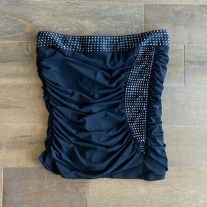 Torrid Black Top with Studded Accents